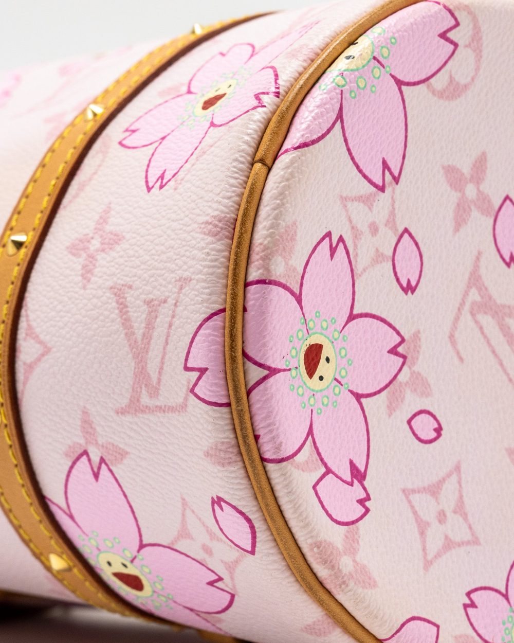 AAA Replica Louis Vuitton LV LIMITED EDITION CHERRY BLOSSOM PAPILLON BAG MONOGRAM CANVAS PINK GHW