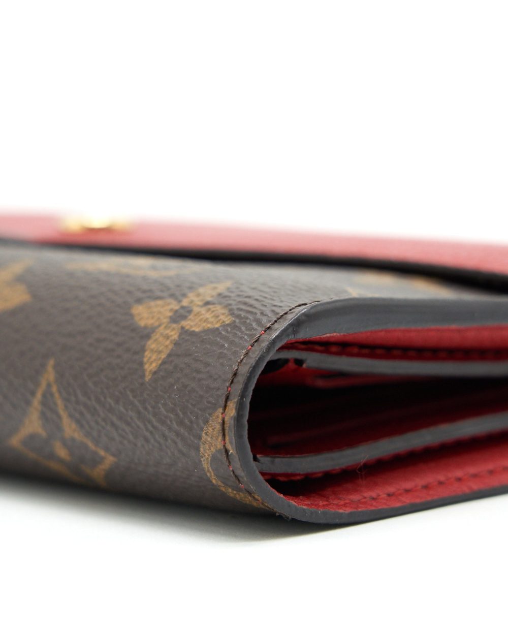 AAA Replica Louis Vuitton LV CERISE MONOGRAM CANVAS PALLAS COMPACT WALLET