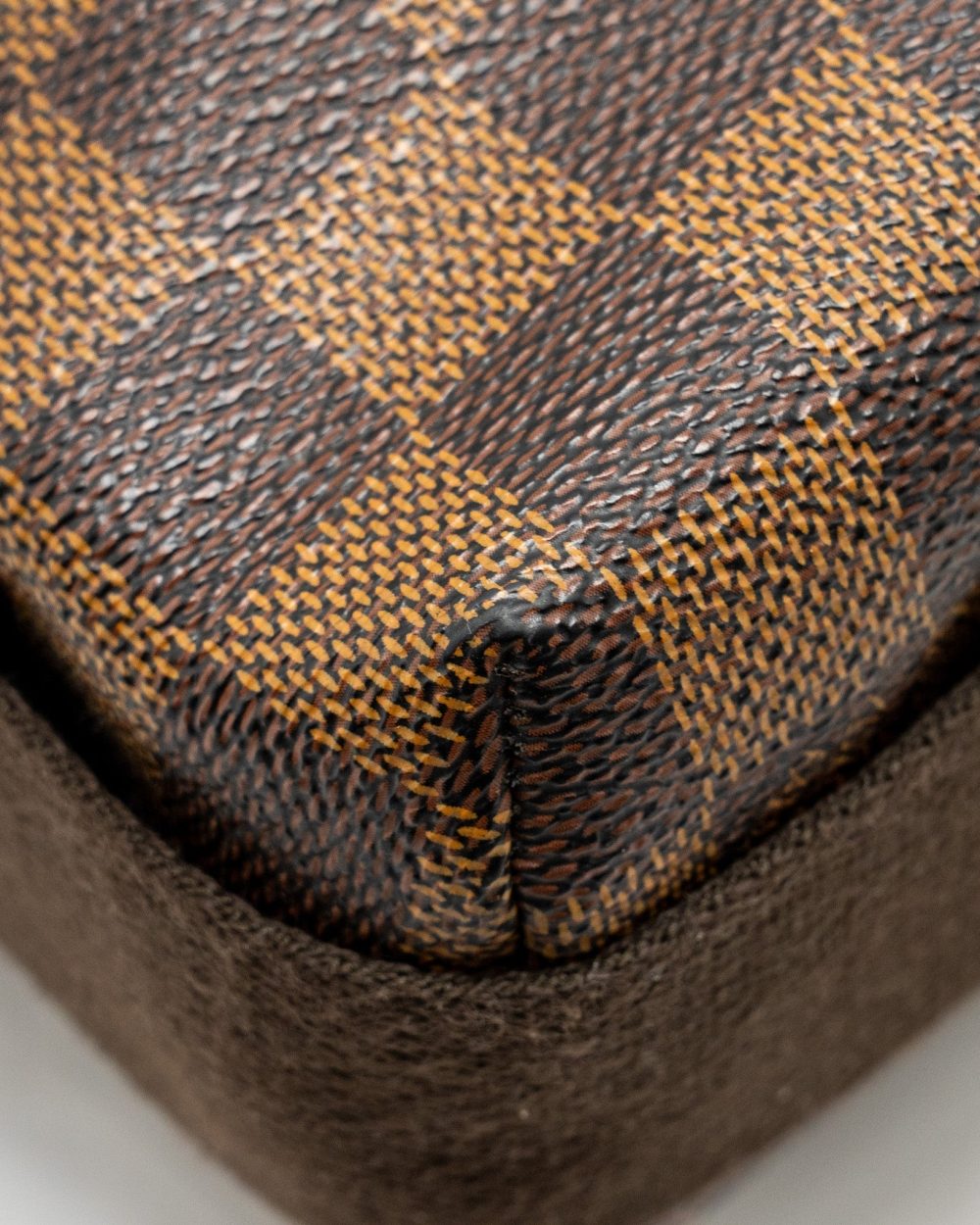 AAA Replica Louis Vuitton LV BROOKLYN PM MESSENGER BAG DAMIER EBENE CANVAS BROWN HARDWARE