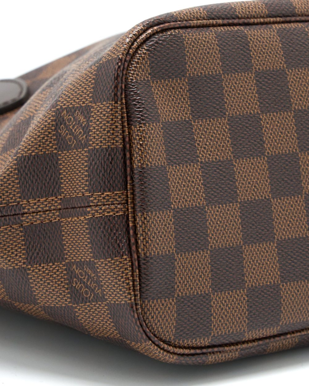 AAA Replica Louis Vuitton LV NEVERFULL PM DAMIER EBENE CANVAS GHW
