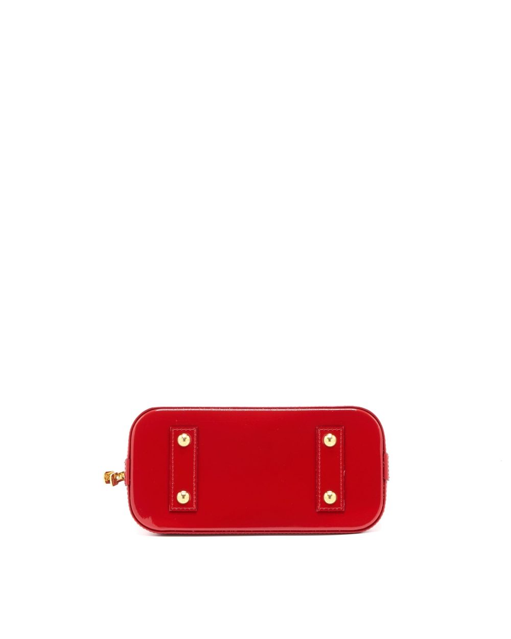 AAA Replica Louis Vuitton LV ALMA BB VERNIS RED GHW