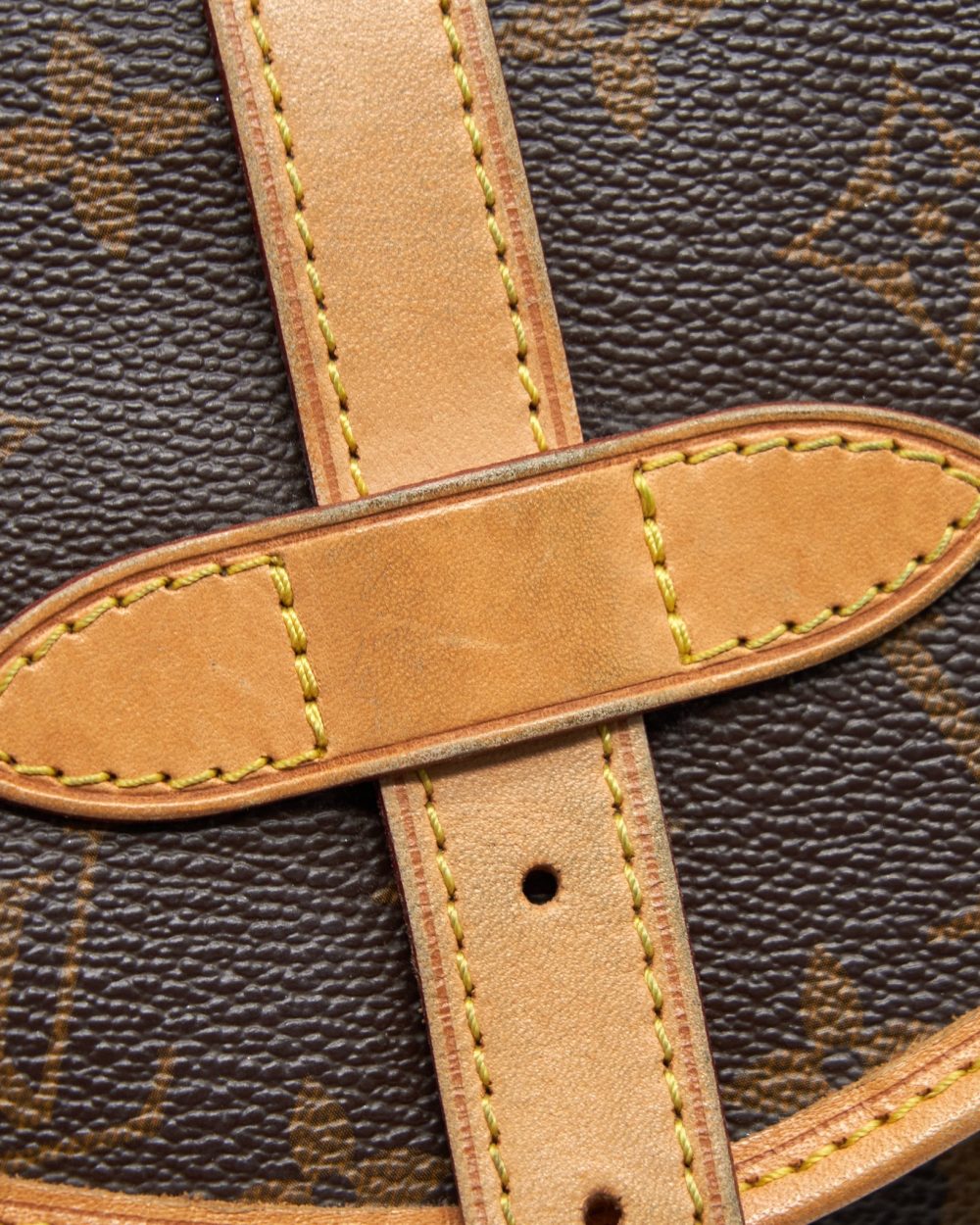 AAA Replica Louis Vuitton LV VINTAGE DOUBLE SIDE CROSSBODY BAG MONOGRAM CANVAS GHW