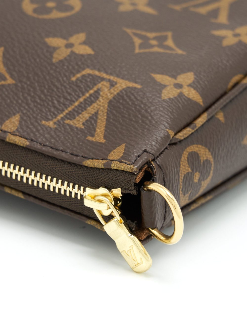AAA Replica Louis Vuitton LV POCHETTE ACCESSORIES MONOGRAM CANVAS GHW