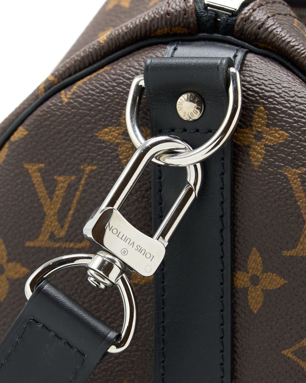 AAA Replica Louis Vuitton LV KEEPALL BANDOULIERE 45 MONOGRAM MACASSAR CANVAS SHW