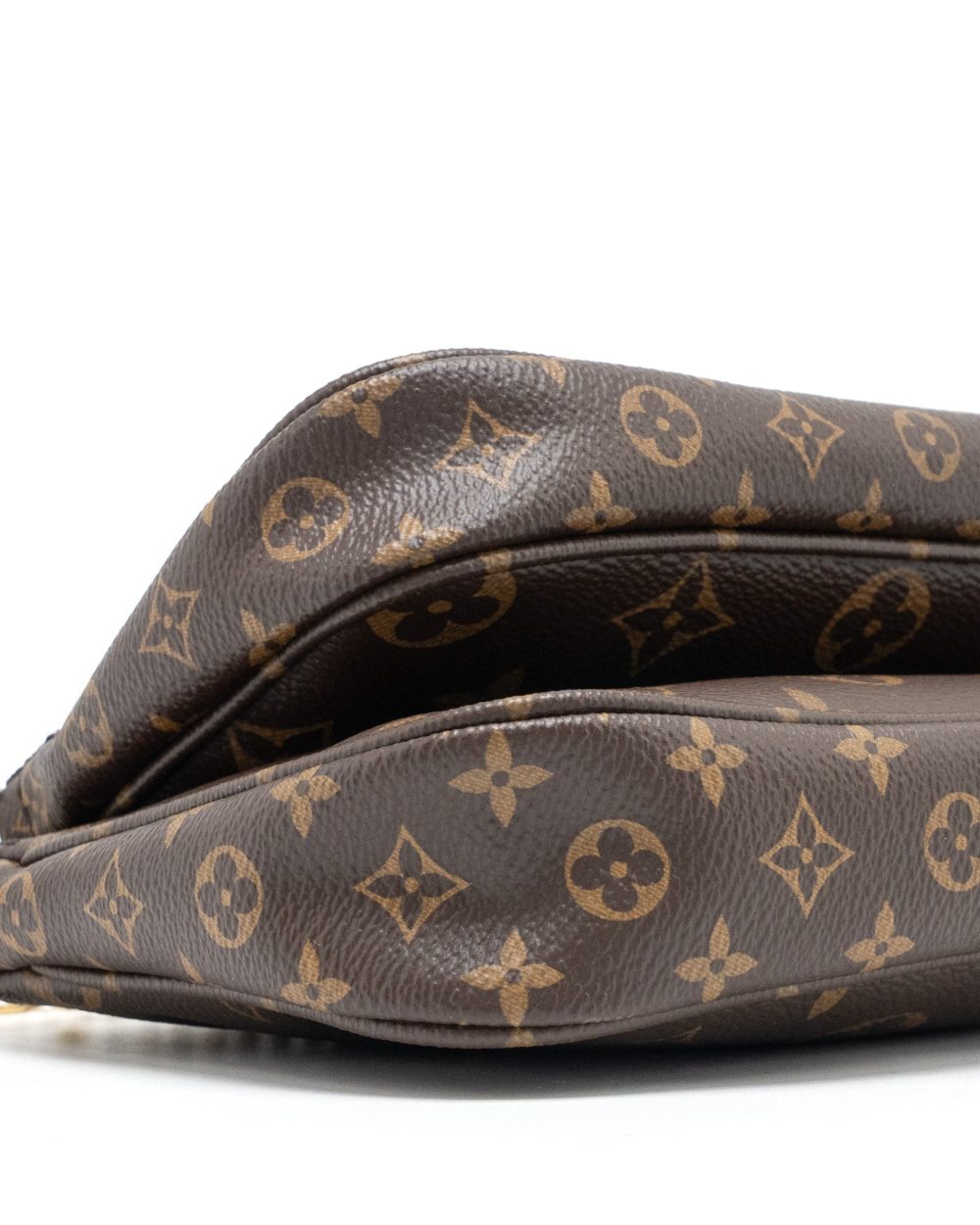 AAA Replica Louis Vuitton LV MULTI POCHETTE MONOGRAM CANVAS KHAKI STRAP GHW