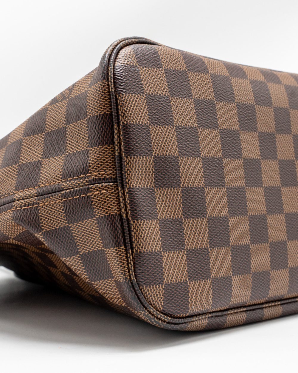 AAA Replica Louis Vuitton LV NEVERFULL MM DAMIER EBENE CANVAS GHW
