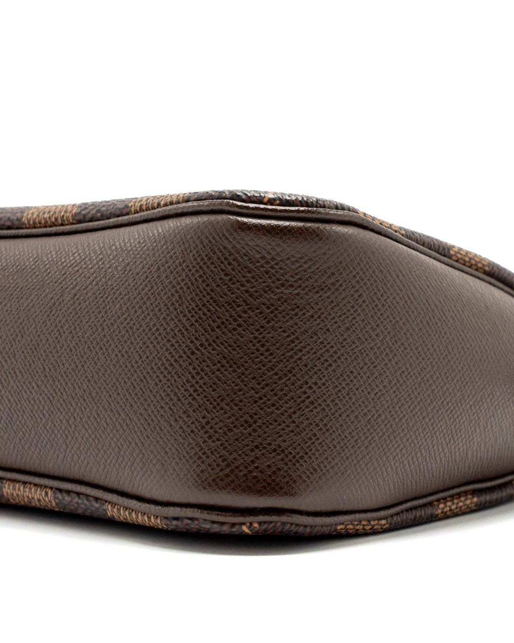 AAA Replica Louis Vuitton LV VINTAGE SQUARE SHOULDER BAG DAMIER EBENE GHW