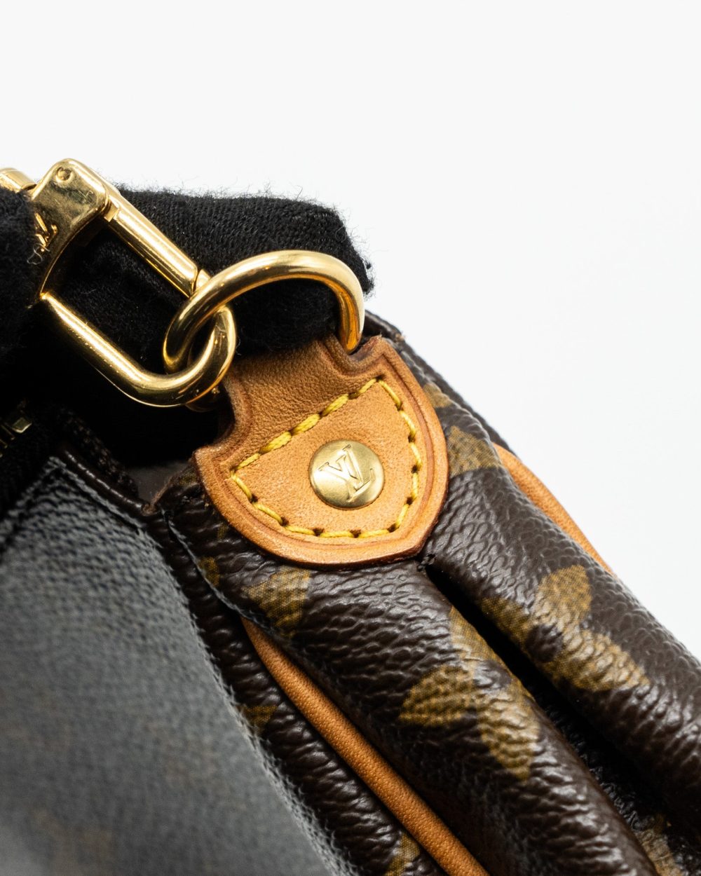 AAA Replica Louis Vuitton LV EVA POCHETTE MONOGRAM CANVAS GHW