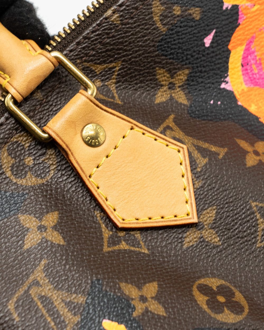 AAA Replica Louis Vuitton LV SPEEDY 30 LIMITED FLOWER PRINT MONOGRAM CANVAS GHW