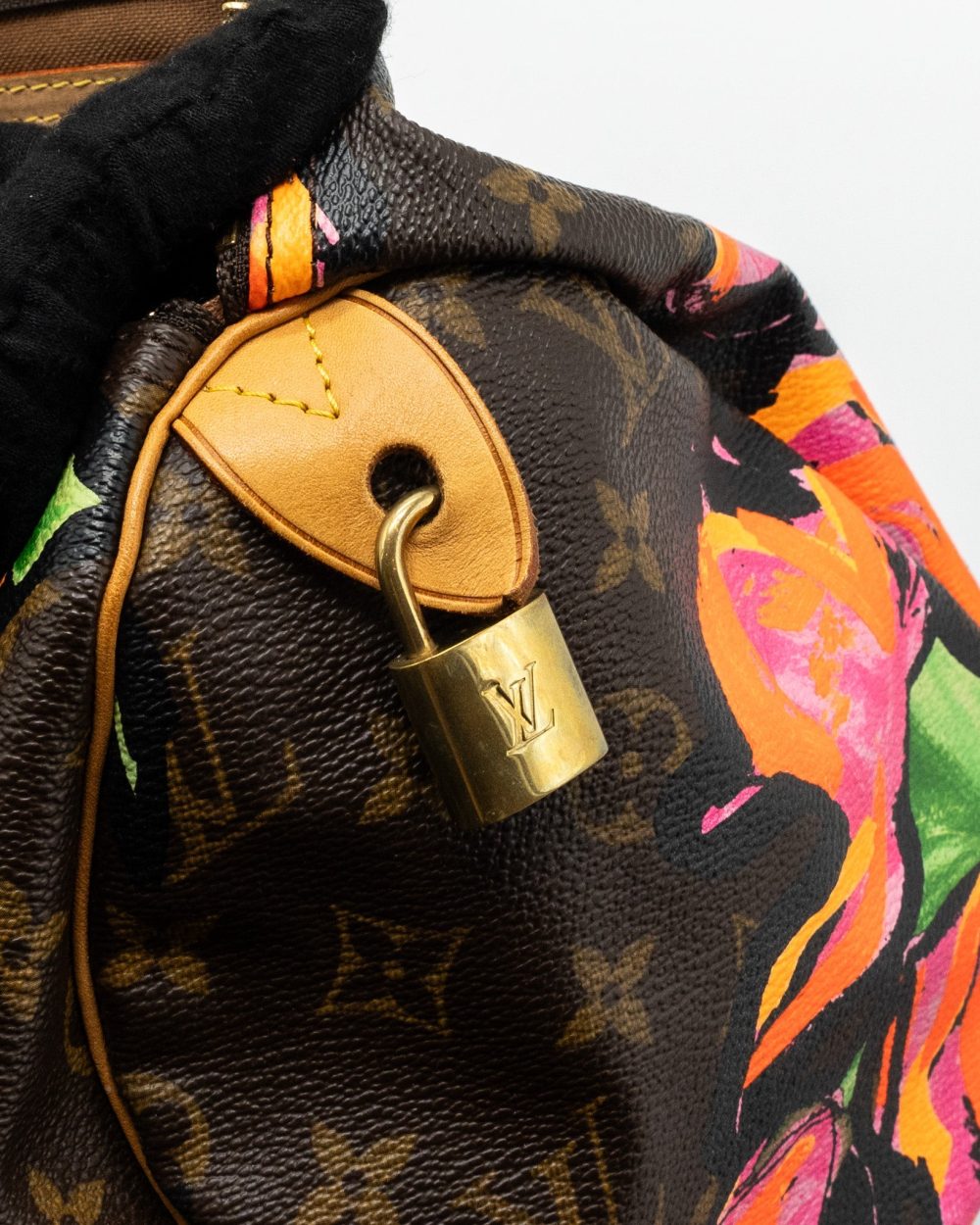 AAA Replica Louis Vuitton LV SPEEDY 30 LIMITED FLOWER PRINT MONOGRAM CANVAS GHW