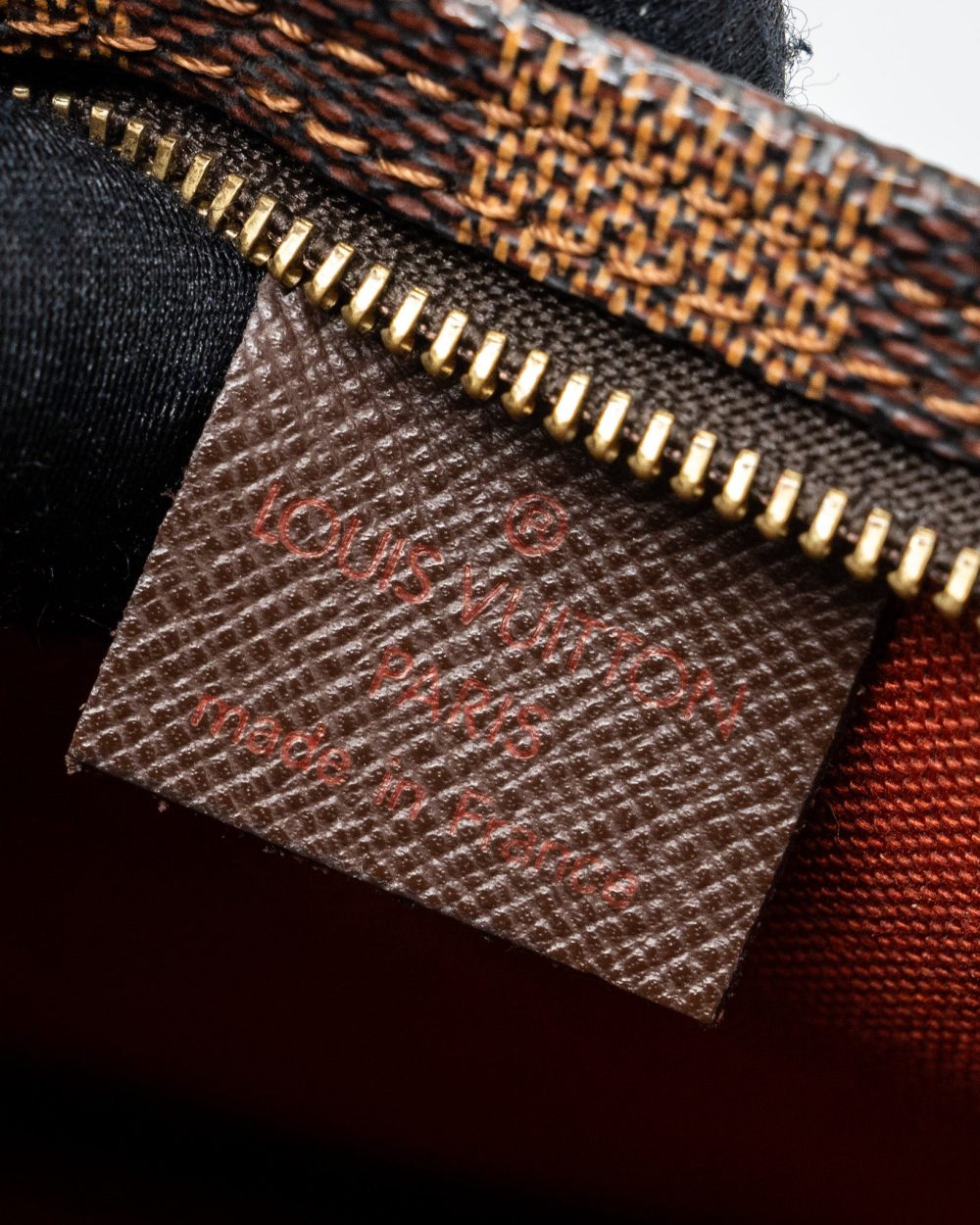 AAA Replica Louis Vuitton LV VINTAGE SQUARE SHOULDER BAG DAMIER EBENE GHW