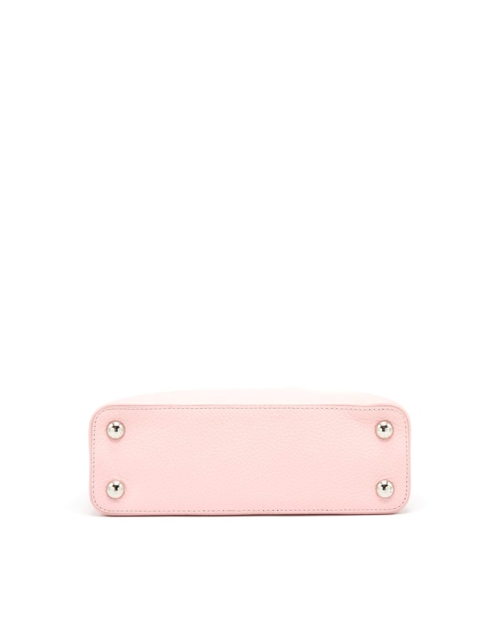 AAA Replica Louis Vuitton LV CAPUCINES BB IN PINK WITH RED FLORAL PATTERN
