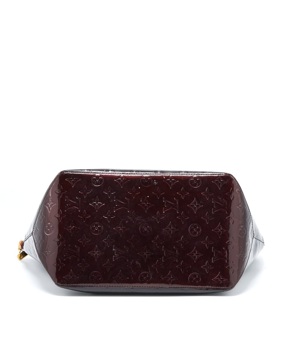 AAA Replica Louis Vuitton LV VERNIS BELLEVUE GM BAG PATENT AMARANTE GHW