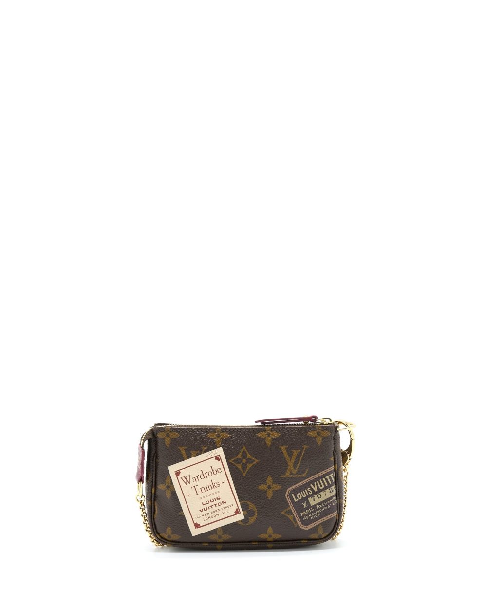 AAA Replica Louis Vuitton LV MINI POCHETTE LIMITED EDITION MONOGRAM CANVAS GHW