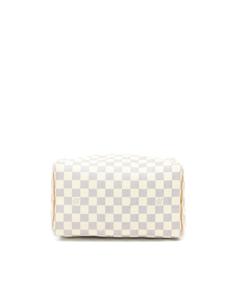AAA Replica Louis Vuitton LV SPEEDY 25 DAMIER AZUR CANVAS GHW