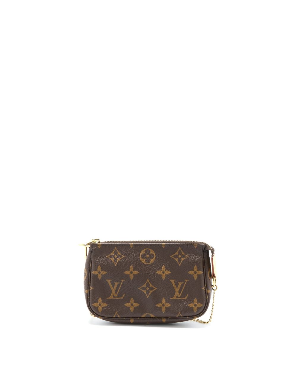 AAA Replica Louis Vuitton LV MINI POCHETTE ACCESSORIES MONOGRAM CANVAS GHW
