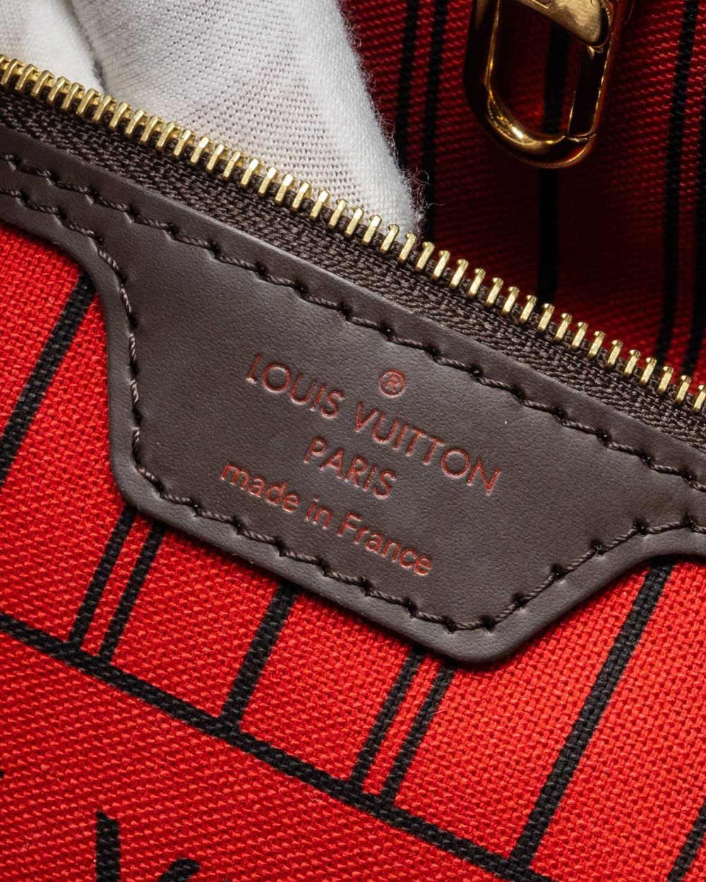AAA Replica Louis Vuitton LV NEVERFULL PM DAMIER EBENE CANVAS GHW