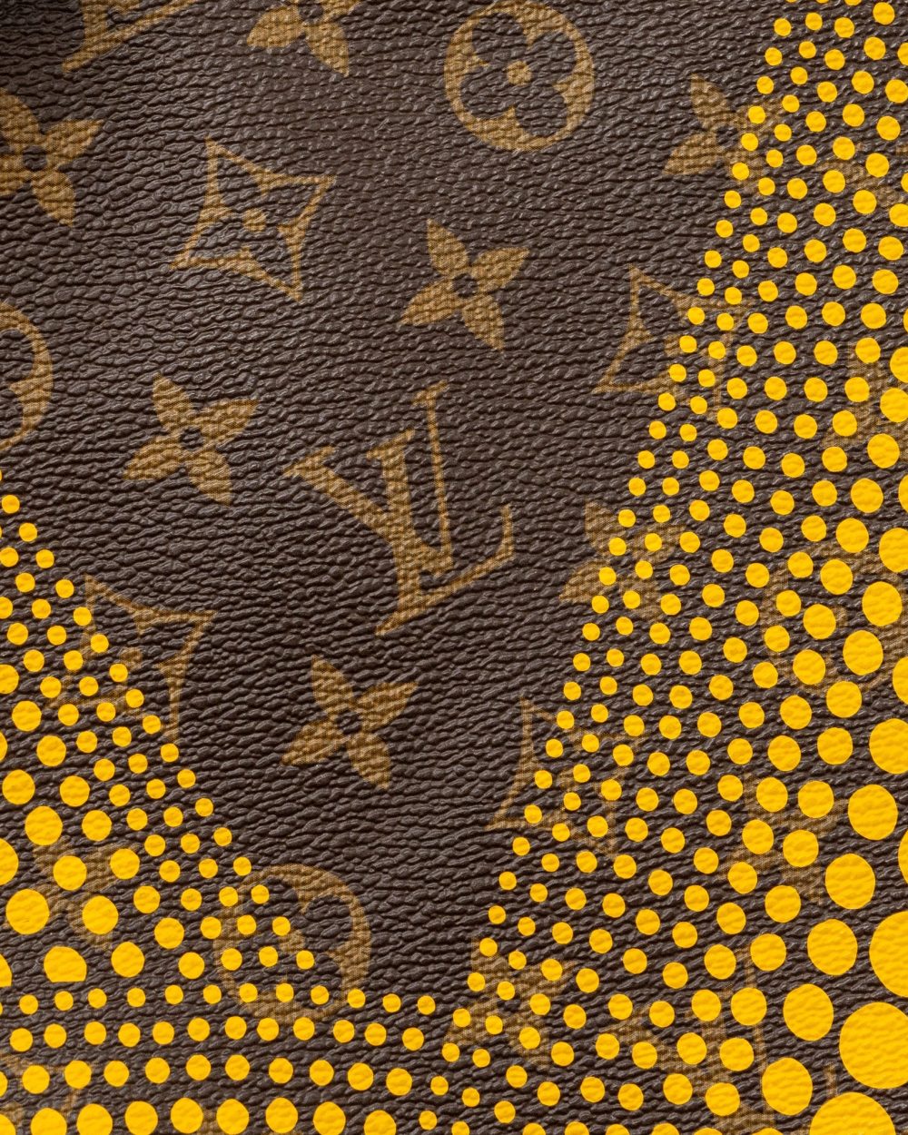 AAA Replica Louis Vuitton LV X YAYOI KUSAM NEVERFULL MM MONOGRAM CANVAS / YELLOW GHW
