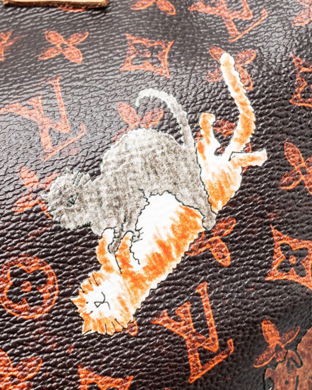 AAA Replica Louis Vuitton LV SPEEDY BANDOULIERE 30 CATOGRAM LIMITED EDITION CANVAS GHW