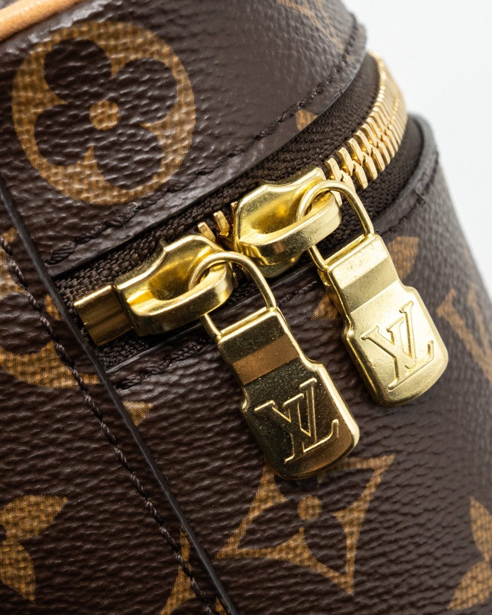 AAA Replica Louis Vuitton LV NICE NANO MONOGRAM CANVAS GHW