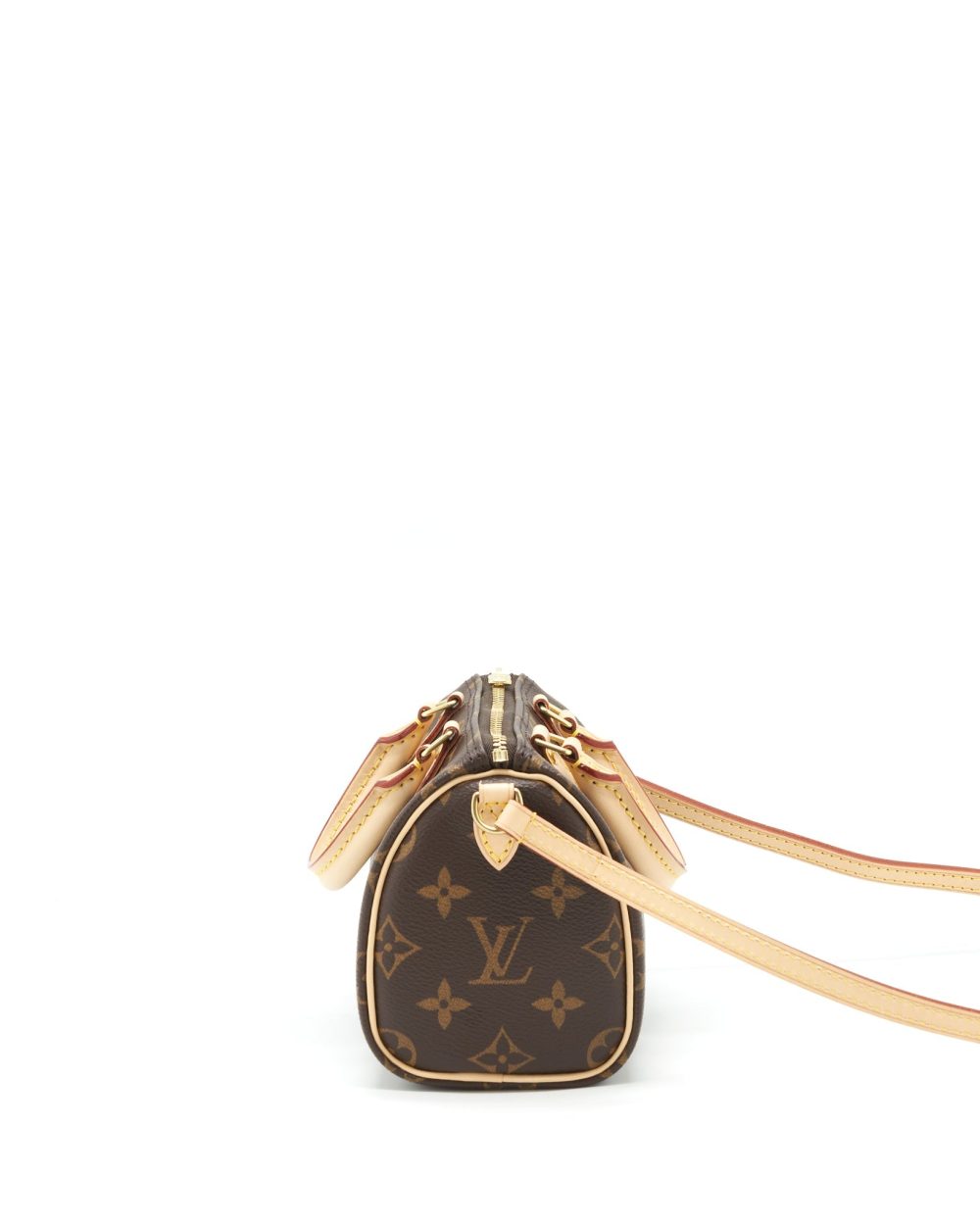 AAA Replica Louis Vuitton LV NANO SPEEDY MONOGRAM CANVAS GHW YEAR 2020