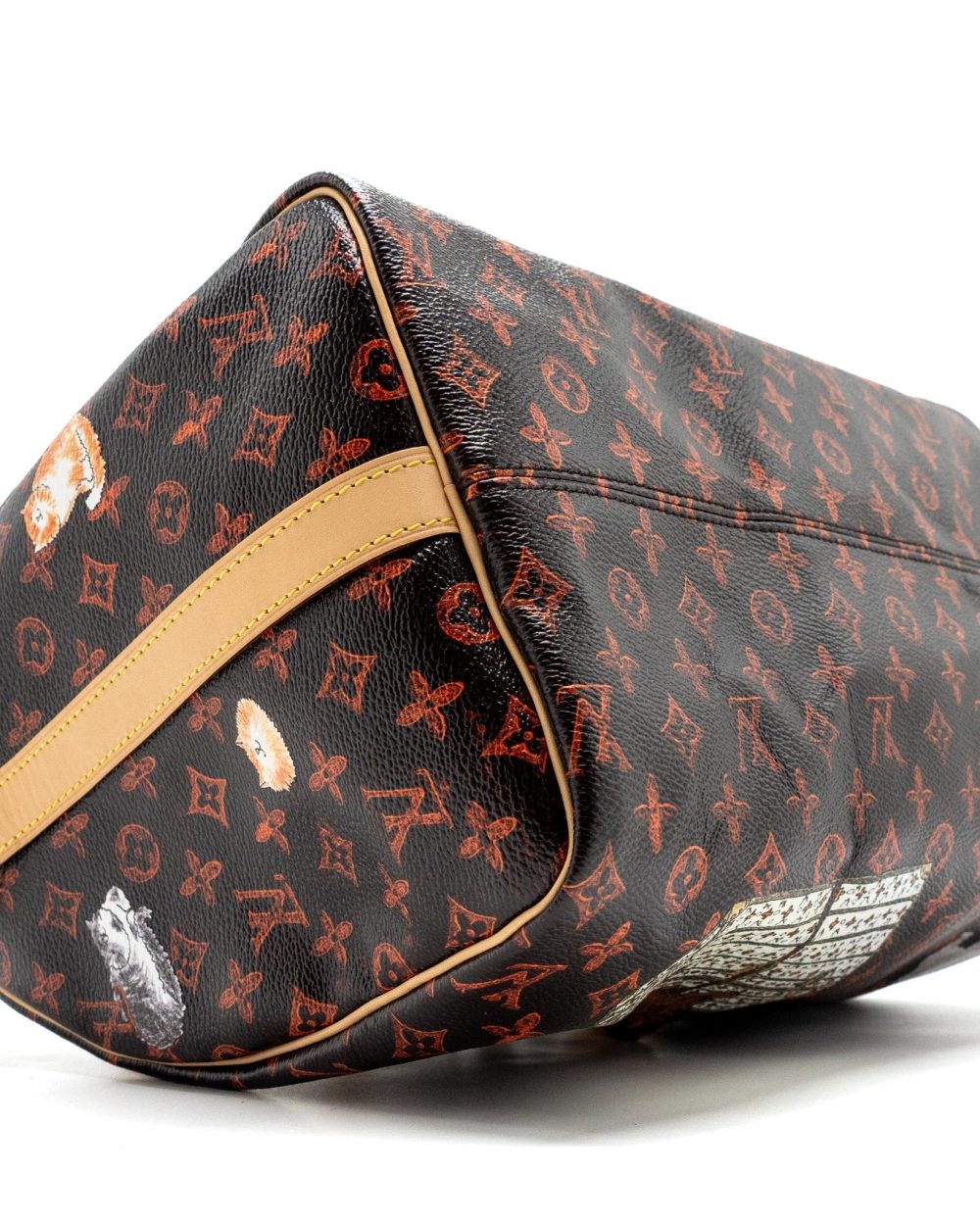 AAA Replica Louis Vuitton LV SPEEDY BANDOULIERE 30 CATOGRAM LIMITED EDITION CANVAS GHW