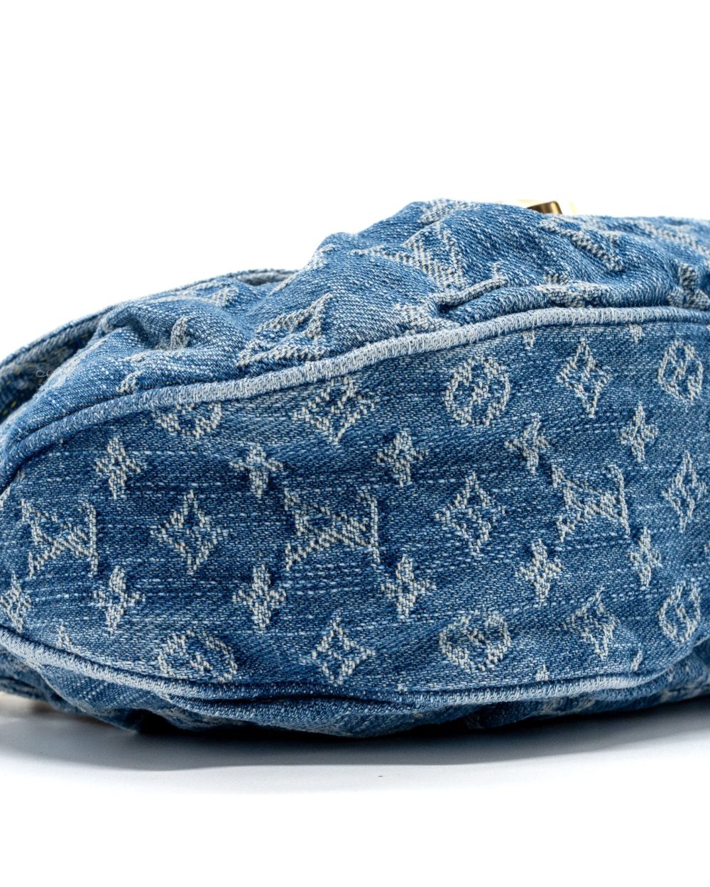 AAA Replica Louis Vuitton LV SUNSET BAG DENIM BLUE GHW (NEW VERSION)