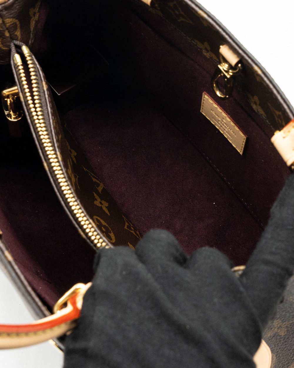 AAA Replica Louis Vuitton LV MONTAIGNE BB MONOGRAM CANVAS GHW