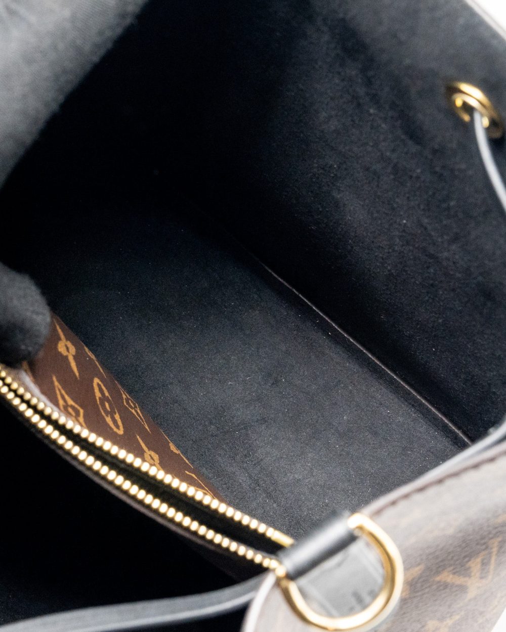 AAA Replica Louis Vuitton LV NEONOE MONOGRAM CANVAS BLACK GHW