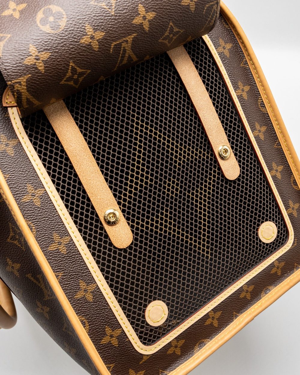 AAA Replica Louis Vuitton LV DOG BAG MONOGRAM CANVAS GHW