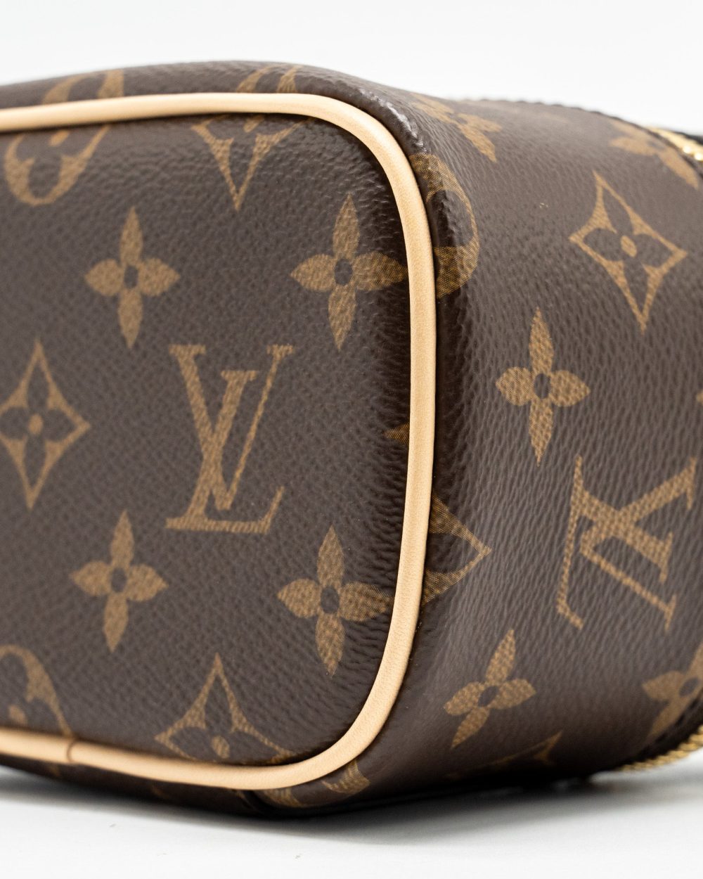 AAA Replica Louis Vuitton LV NICE NANO MONOGRAM CANVAS GHW