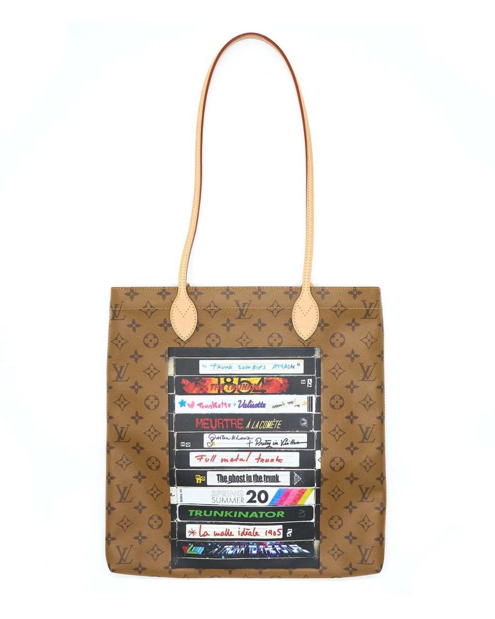 AAA Replica Louis Vuitton LV CARRY IT TOTE MONOGRAM REVERSE CANVAS WITH PRINT GHW
