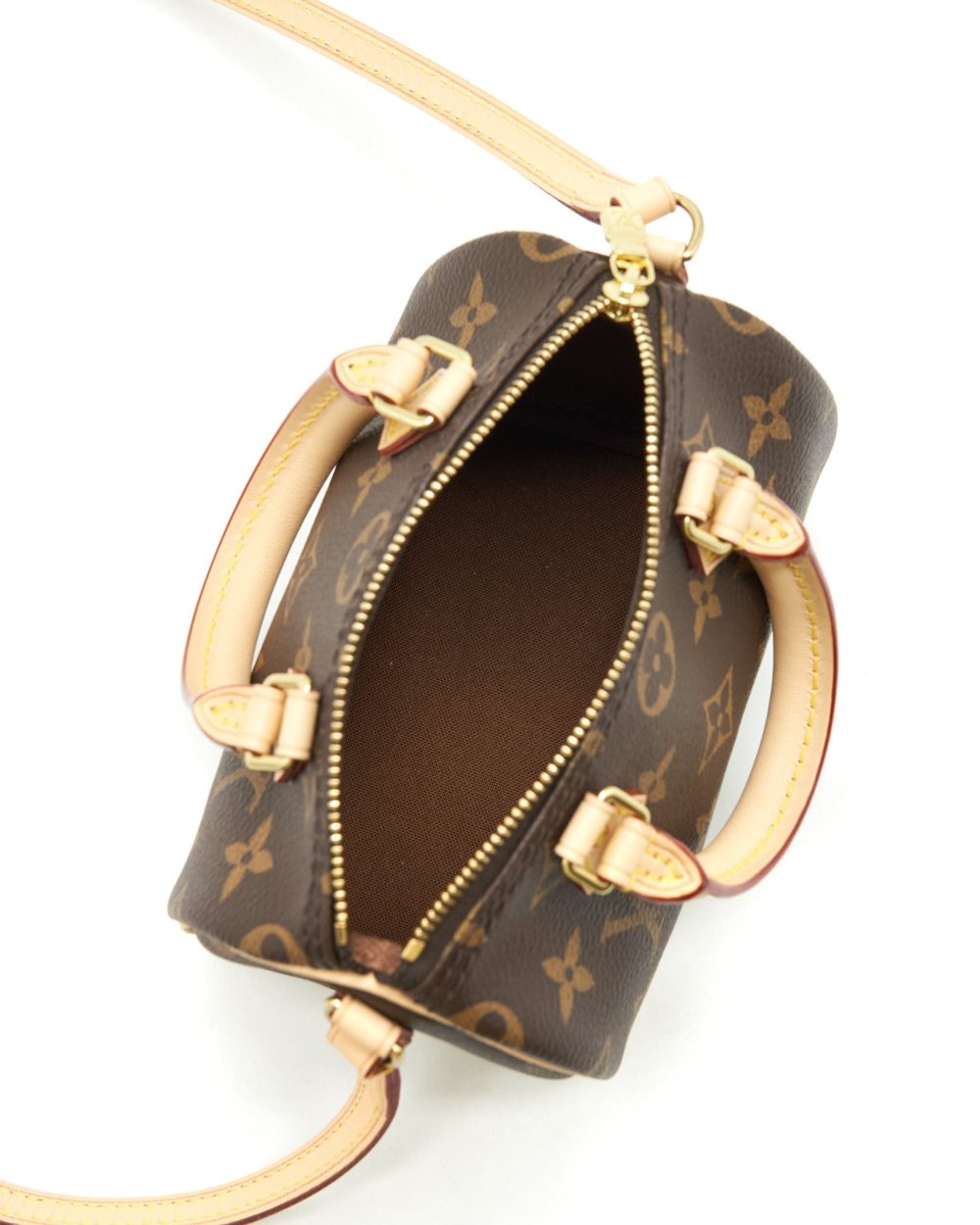 AAA Replica Louis Vuitton LV NANO SPEEDY MONOGRAM CANVAS GHW YEAR 2020