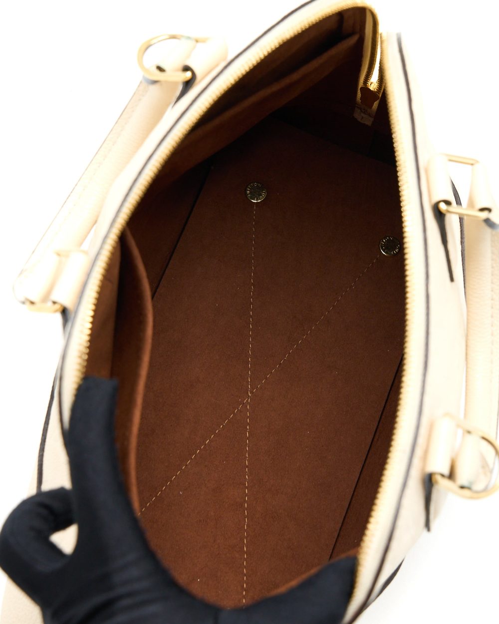 AAA Replica Louis Vuitton LV NEO ALMA PM MONOGRAM EMPREINTE WHITE GHW