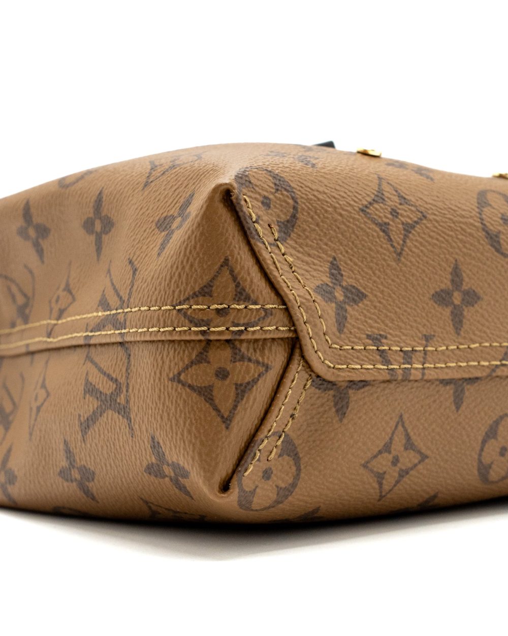 AAA Replica Louis Vuitton LV ATLANTIS BB MONOGRAM REVERSE CANVAS GHW (NEW VERSION)