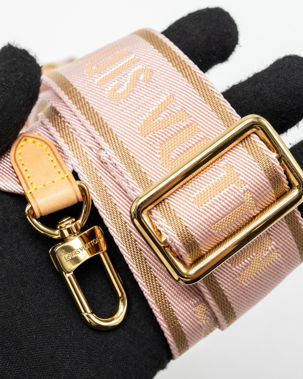 AAA Replica Louis Vuitton LV MULTI POCHETTE MONOGRAM CANVAS WITH KHAKI/ROSE CLAIR TWO STRAPS GHW