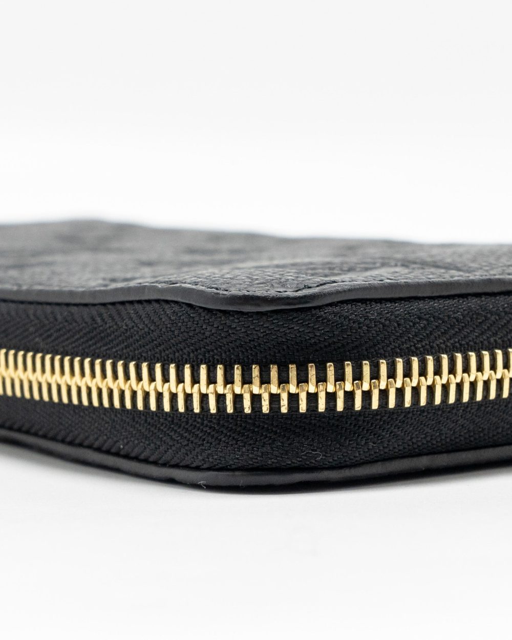AAA Replica Louis Vuitton LV ZIPPY LONG WALLET EMBOSSED MONOGRAM EMPREINTE LEATHER BLACK GHW