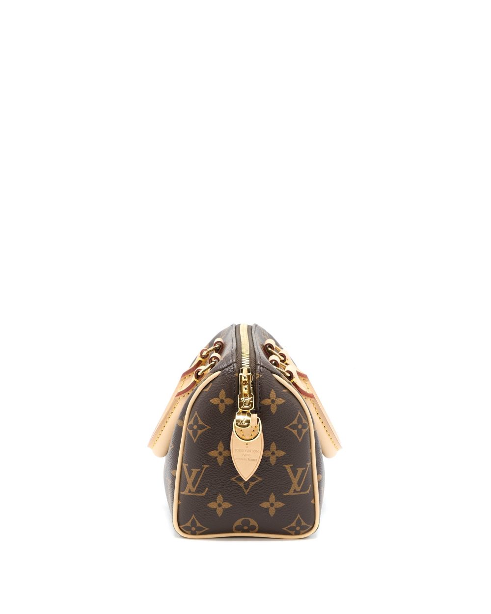AAA Replica Louis Vuitton LV SPEEDY BANDOULIERE 20 MONOGRAM CANVAS WITH FUCHSIA STRAP