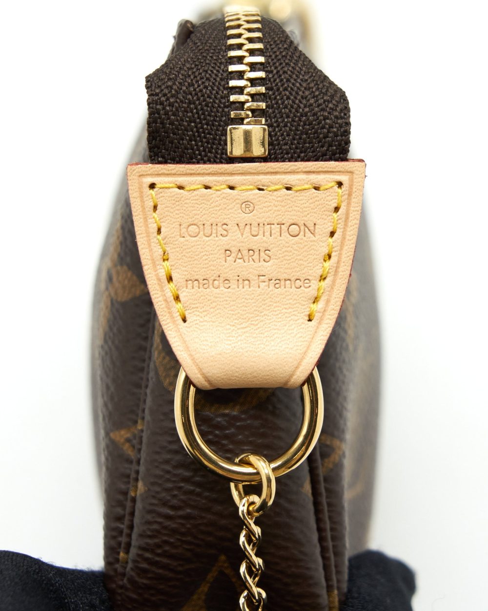 AAA Replica Louis Vuitton LV MINI POCHETTE MONOGRAM CANVAS GHW