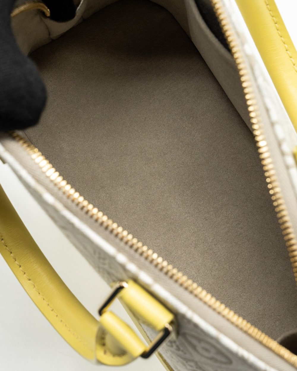 AAA Replica Louis Vuitton LV SINCE 1854 ALMA BB JAUNE GHW