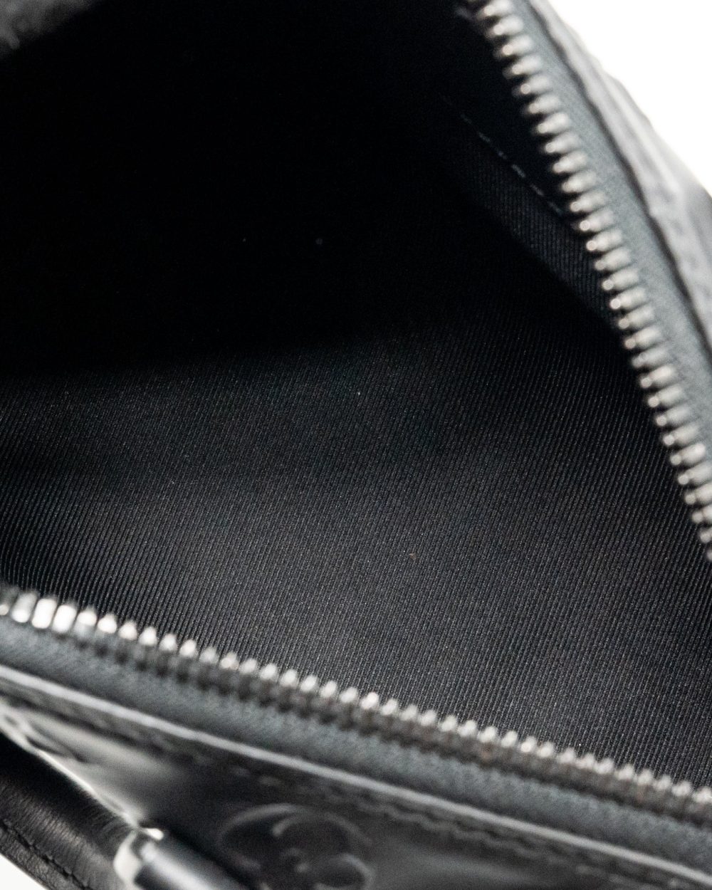 AAA Replica Louis Vuitton LV KEEPALL XS MONOGRAM SEAL COWHIDE LEATHER SO BLACK