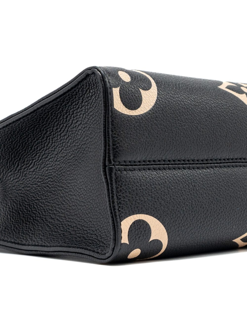 AAA Replica Louis Vuitton LV ONTHEGO PM BICOLOUR MONOGRAM EMPREINTE BLACK/BEIGE GHW