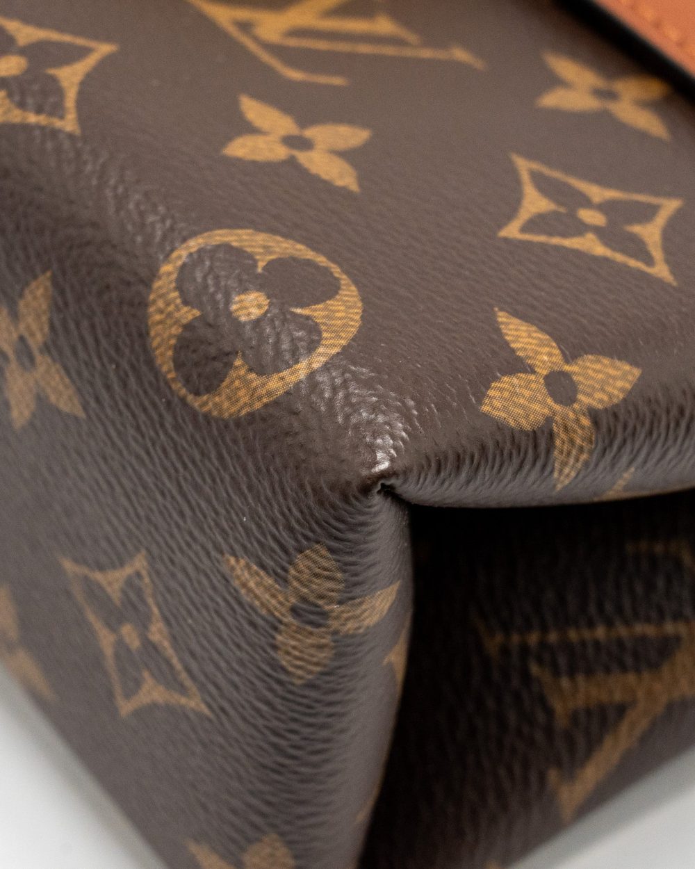 AAA Replica Louis Vuitton LV LOCK BB MONOGRAM CANVAS BROWN GHW