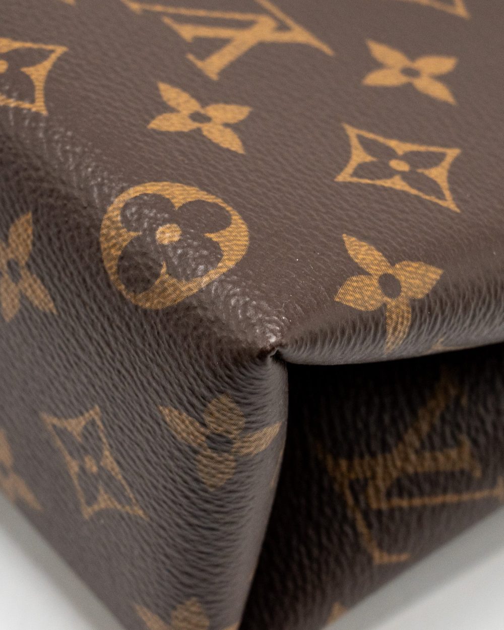 AAA Replica Louis Vuitton LV LOCK BB MONOGRAM CANVAS BROWN GHW