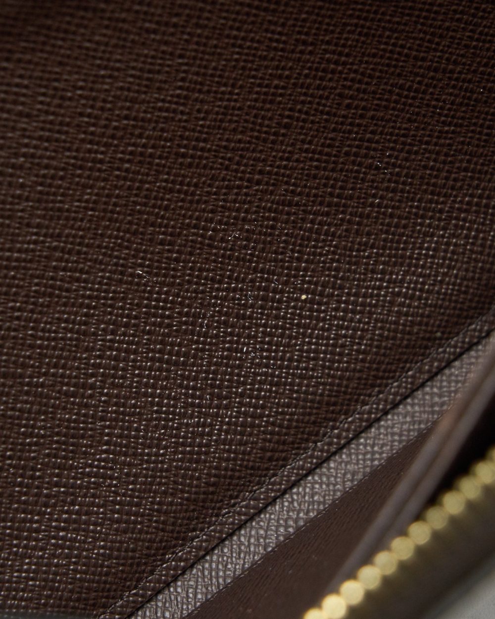 AAA Replica Louis Vuitton LV ZIPPY WALLET IN DAMIER EBENE