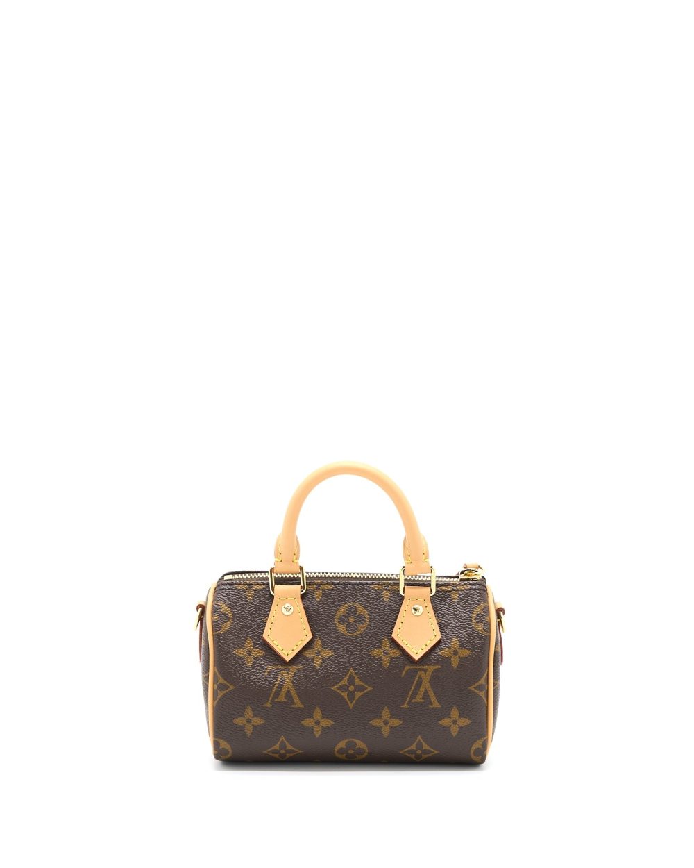 AAA Replica Louis Vuitton LV NANO SPEEDY MONOGRAM CANVAS GHW(NEW VERSION)