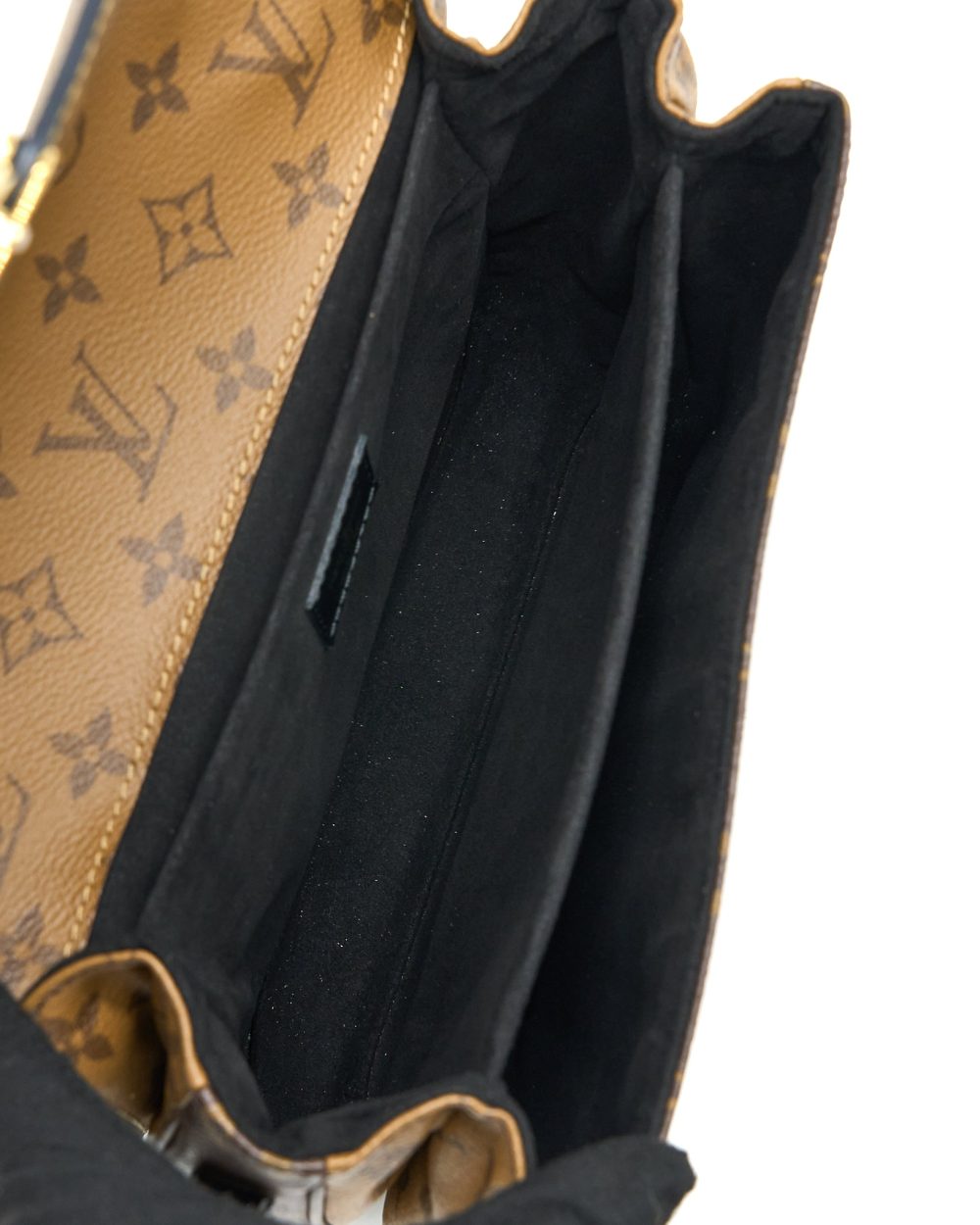 AAA Replica Louis Vuitton LV POCHETTE METIS MONOGRAM REVERSE CANVAS GHW