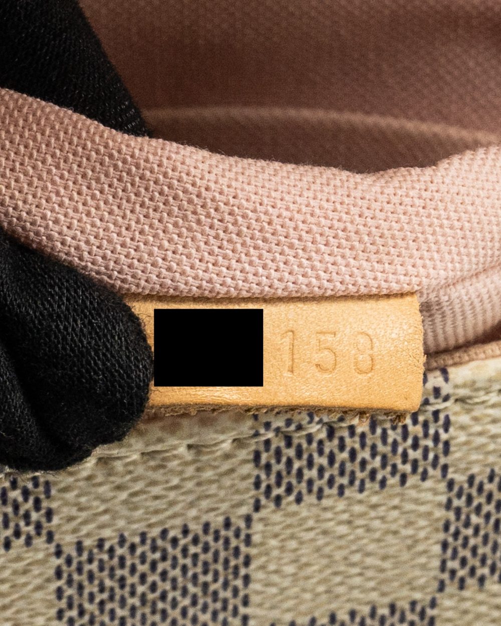 AAA Replica Louis Vuitton LV CROISETTE DAMIER AZUR CANVAS WHITE GHW