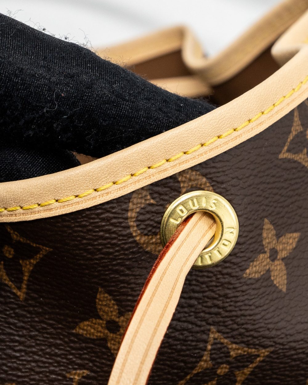 AAA Replica Louis Vuitton LV PETIT NOE MONOGRAM CANVAS GHW (NEW VERSION)