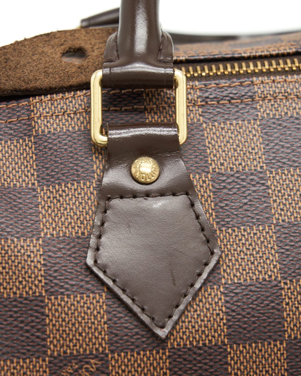 AAA Replica Louis Vuitton LV SPEEDY 30 DAMIER EBENE CANVAS